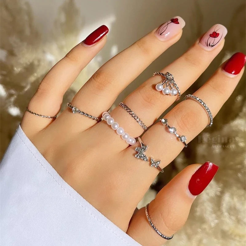 Bohemian Rings Set
