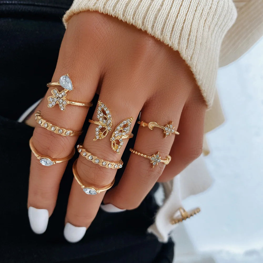 Bohemian Rings Set