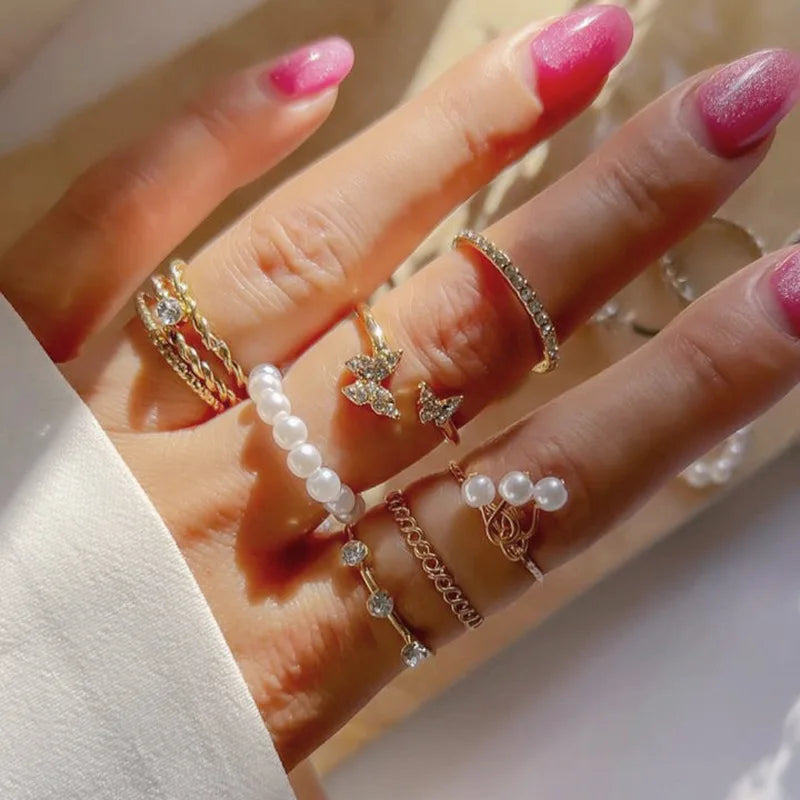 Bohemian Rings Set