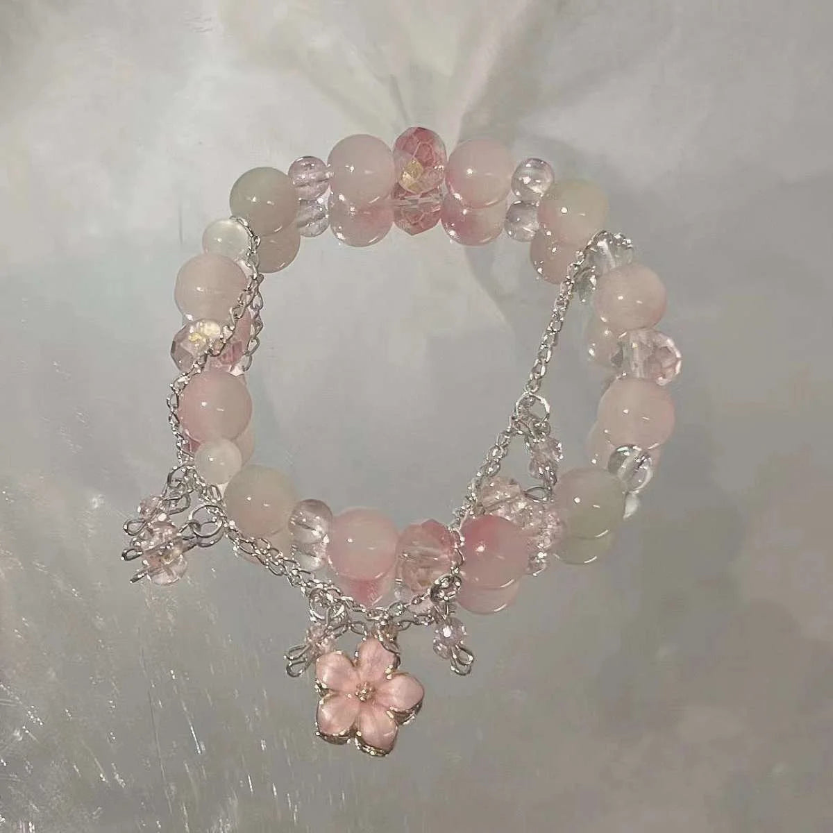 Sweet Cherry Blossom Bracelet