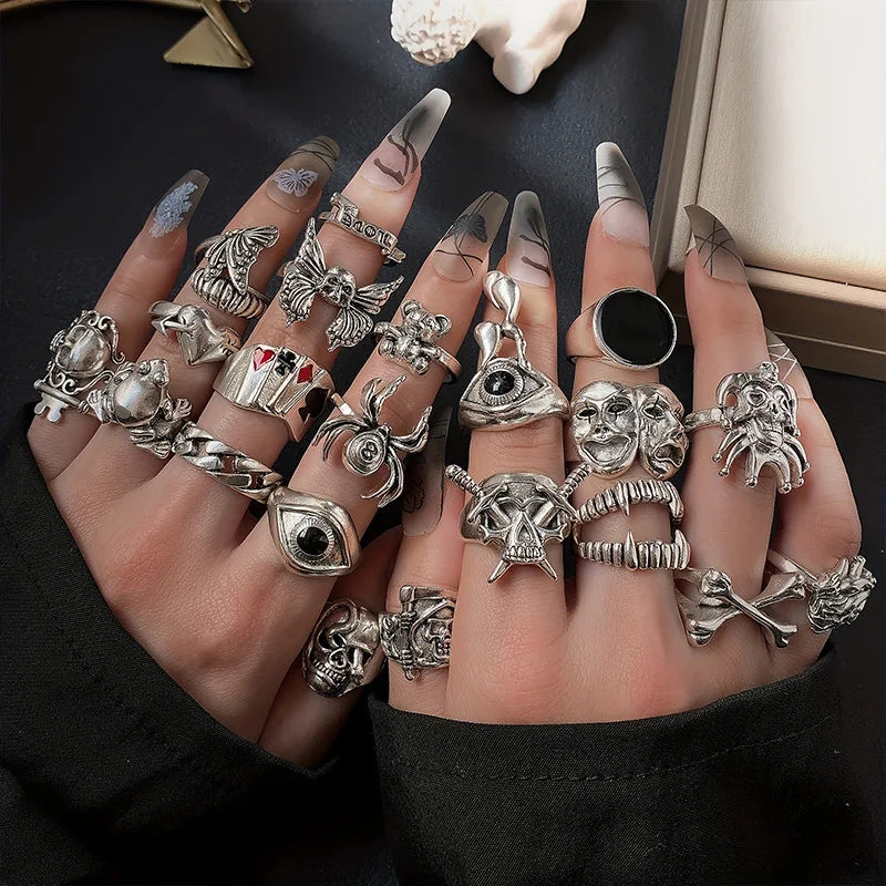 10 Pcs Rings Suit