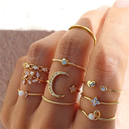 Bohemian Rings Set