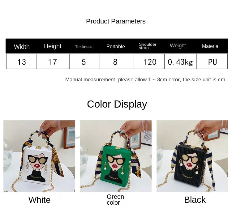 Hip Hop Party Luxury Designer Handbag
