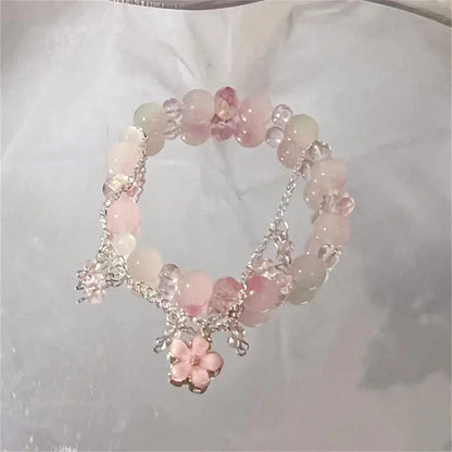 Sweet Cherry Blossom Bracelet