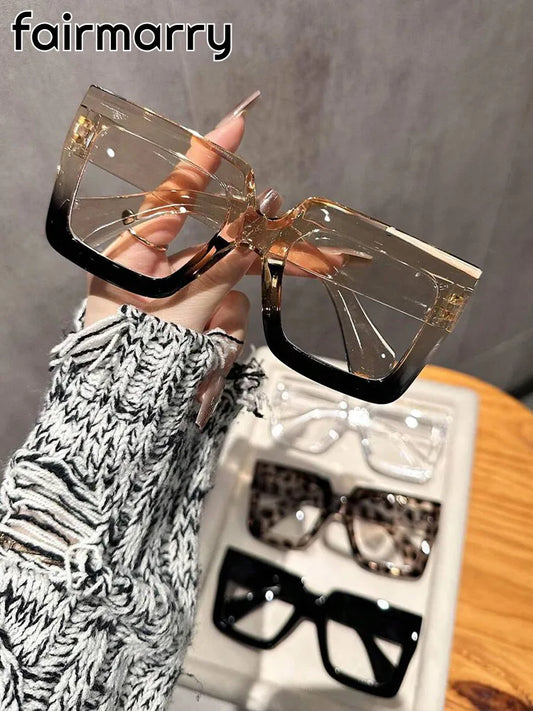 2/3/4PCS Fashion Classic Square Glasses
