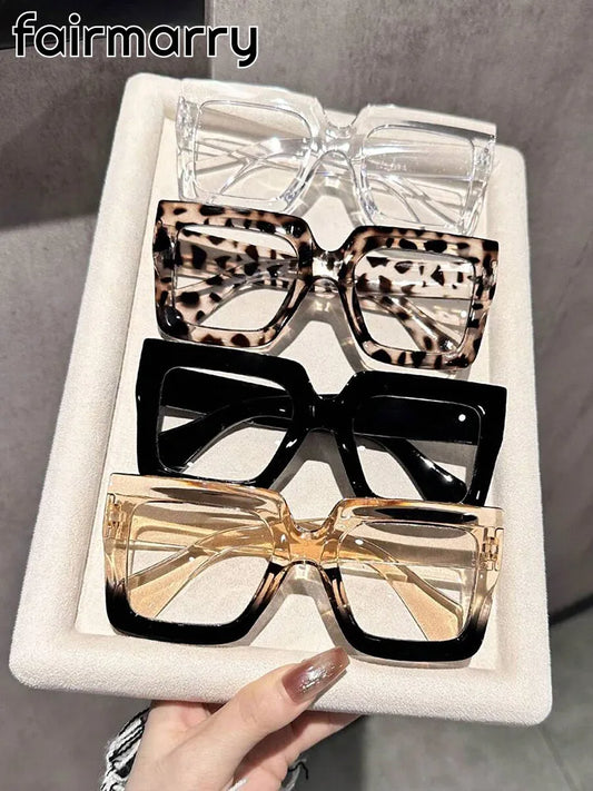 2/3/4PCS Fashion Classic Square Glasses
